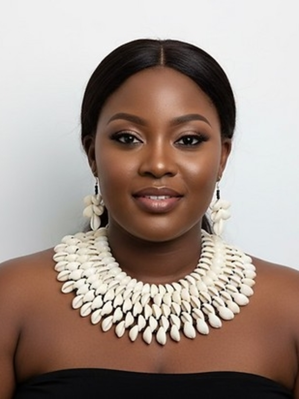 Royalty Cowrie Shell Necklace Set